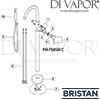 Bristan Prism Floor Standing Bath Shower Mixer Spares